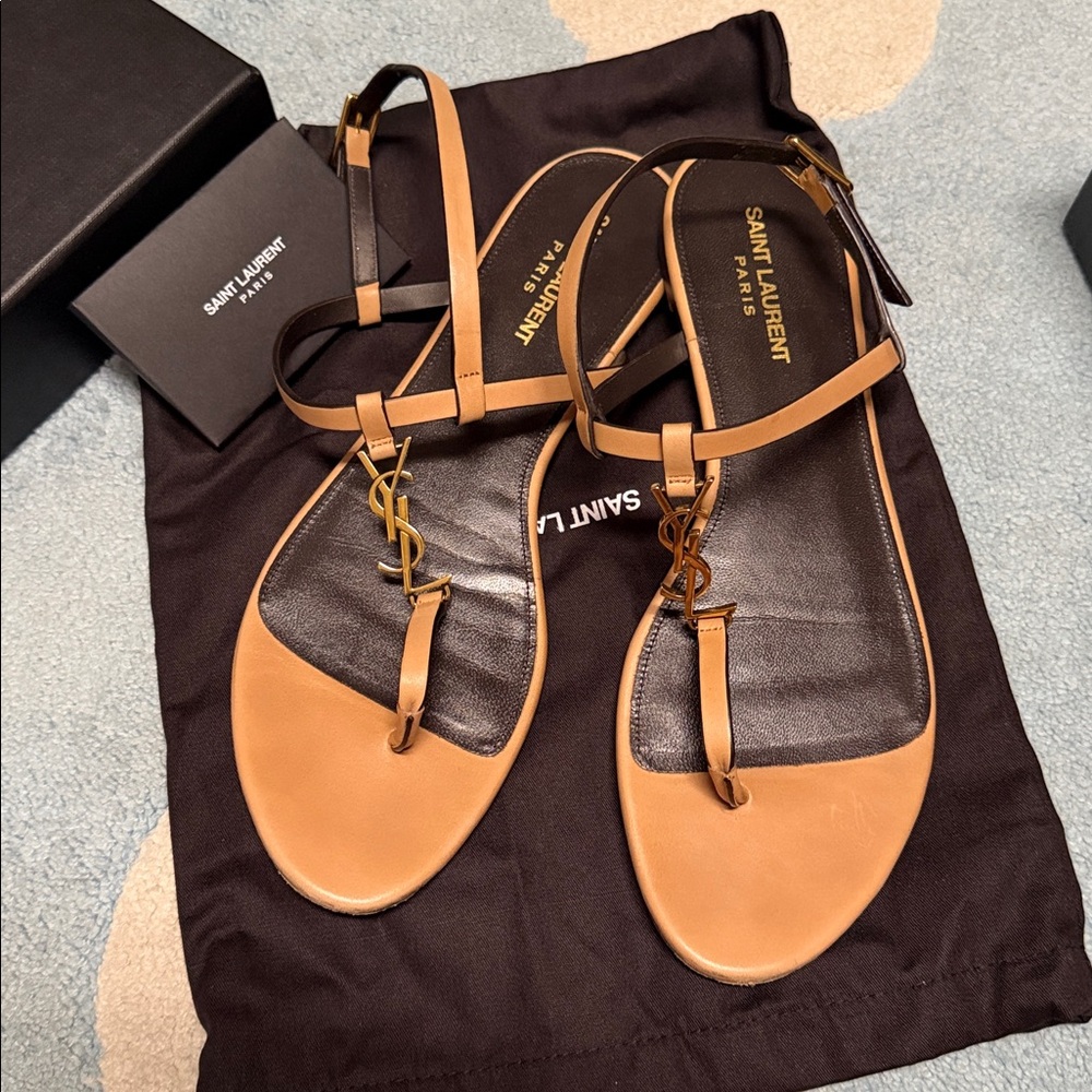 Saint Laurent Cassandra sandal, 40 - Picture 7 of 8